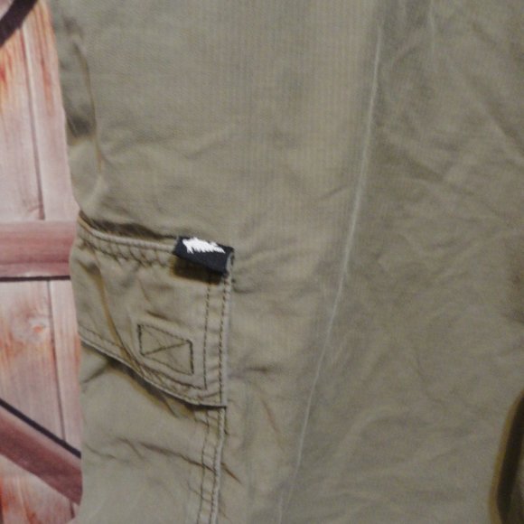 Horny Toad Mens Belted Cargo Shorts~Cotton blend~EUC~LG~Hiking~camping - Picture 3 of 5